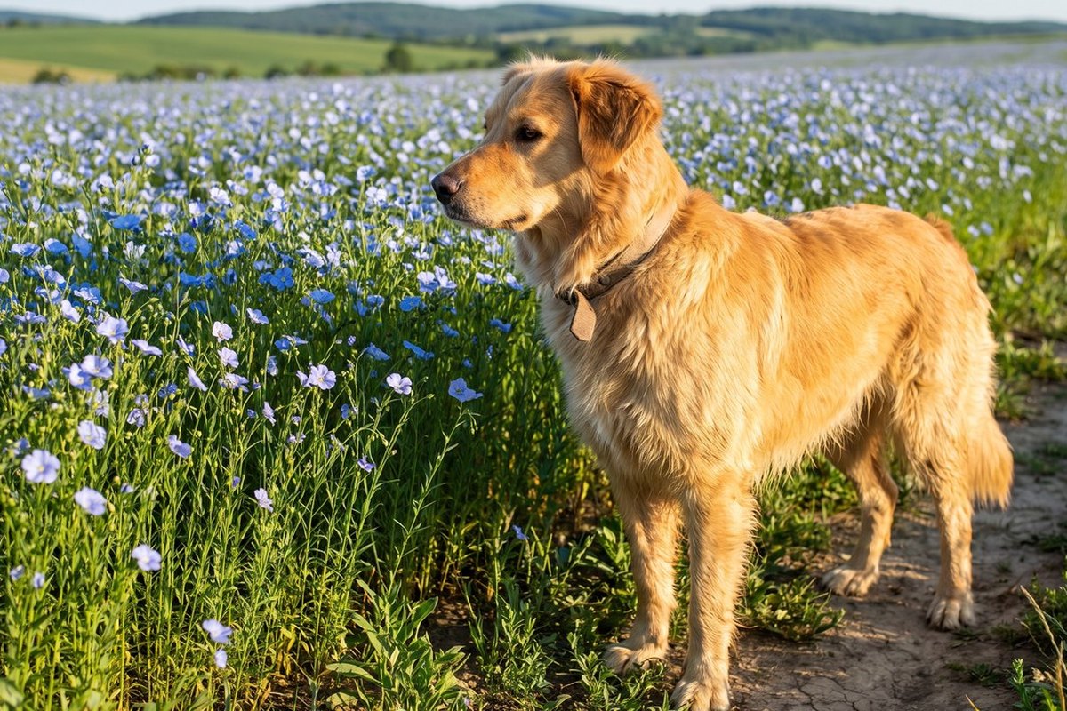 Leinöl für Hunde: Warum die Pflanze als giftig gilt