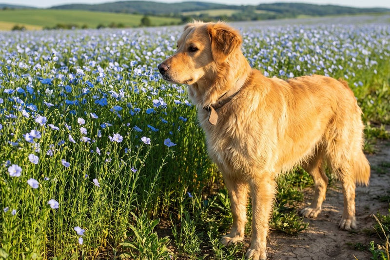 Leinöl für Hunde: Warum die Pflanze als giftig gilt