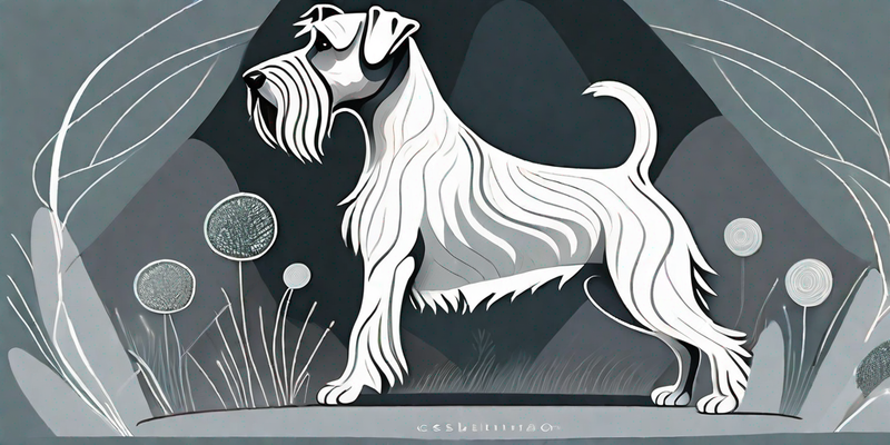 Entdecken Sie die bezaubernde Welt der grauen Hunderassen: Enthüllung des charmanten Cesky Terriers