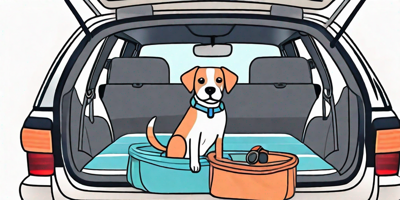 Wie Sie Ihren Hund bei Autofahrten gesund und sicher halten