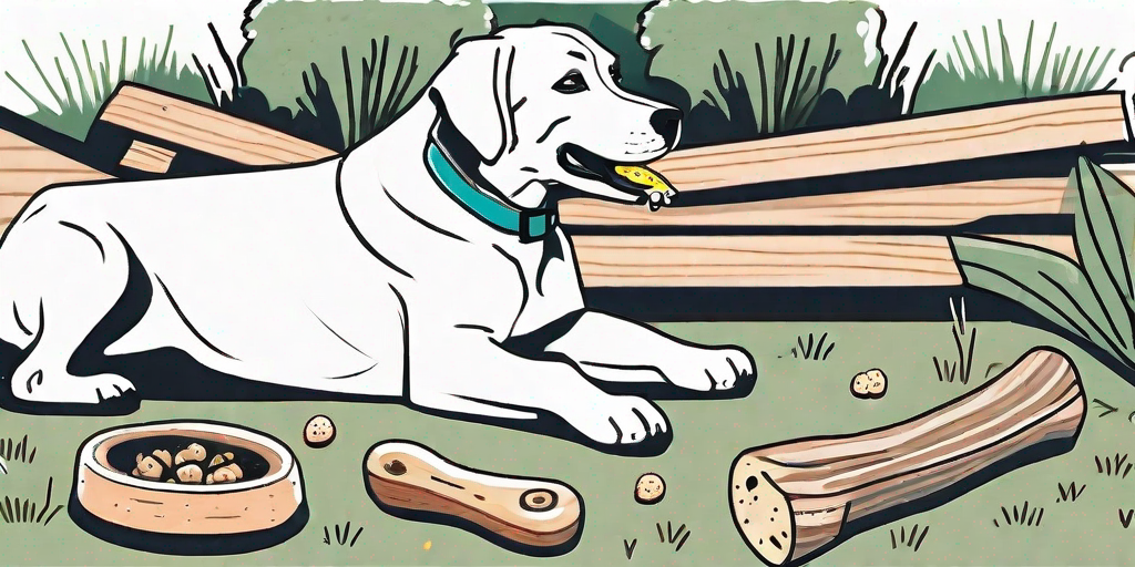 Warum fressen Hunde Holz? Häufige Gründe und was Sie tun sollten