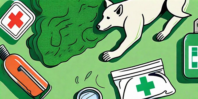 Grüne Hundekacke verstehen: Ursachen und Behandlungsmöglichkeiten