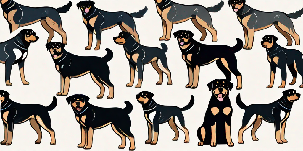 Der ultimative Leitfaden für das Erscheinungsbild eines Rottweiler-Husky-Mixes