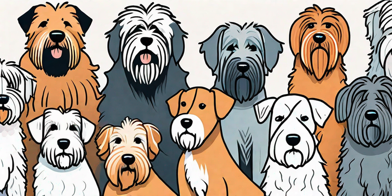 Entdecken Sie den Charme des Irish Soft Coated Wheaten Terrier - Top 8 kleine und große zottelige Hunderassen (mit Bildern)