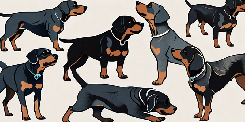 Der Rottweiler-Dachshund-Mix: Ein kompletter Leitfaden mit Bildern