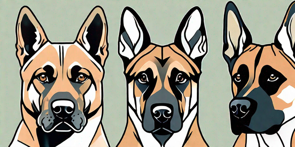 Der Boxer-Schäferhund-Mix: Ein genauerer Blick auf ihr Erscheinungsbild