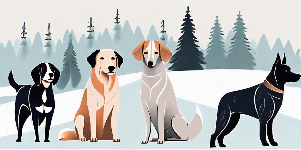 Top 5 Hunderassen, die im Winter ein Fell brauchen (mit Bildern)