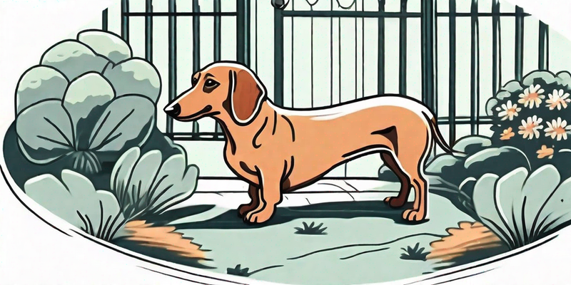 Warum ein Dackel nicht die beste Wahl für Gartenliebhaber ist