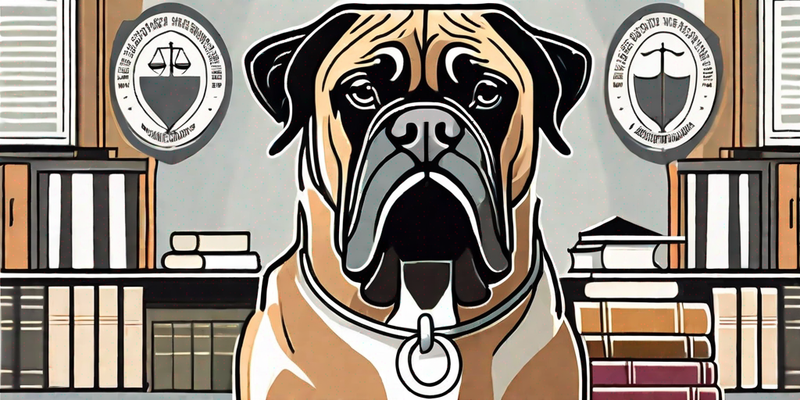 Bullmastiff: Einstufung als Listenhund und Kampfhund - Was Sie wissen sollten