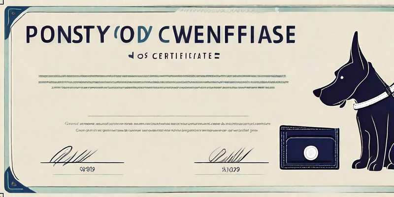 Sachkundenachweis beim Hund: Alles, was Sie über Kosten und Preise wissen müssen