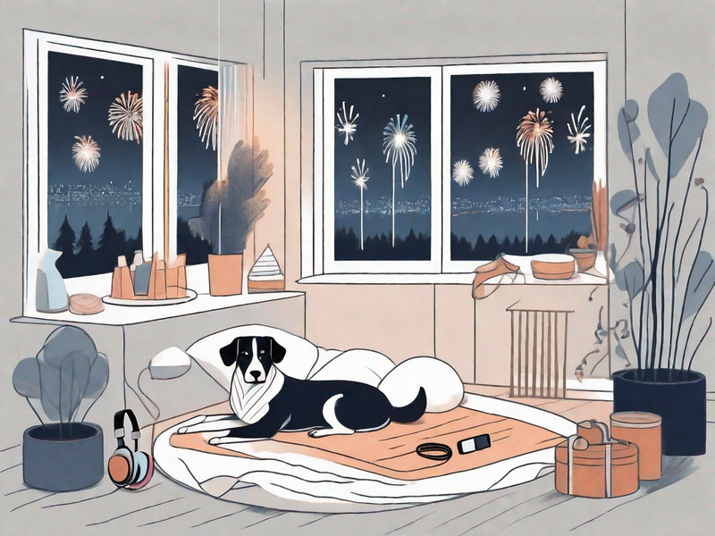 Wie Sie Ihrem Hund helfen können, die Angst vor Feuerwerken an Silvester zu überwinden