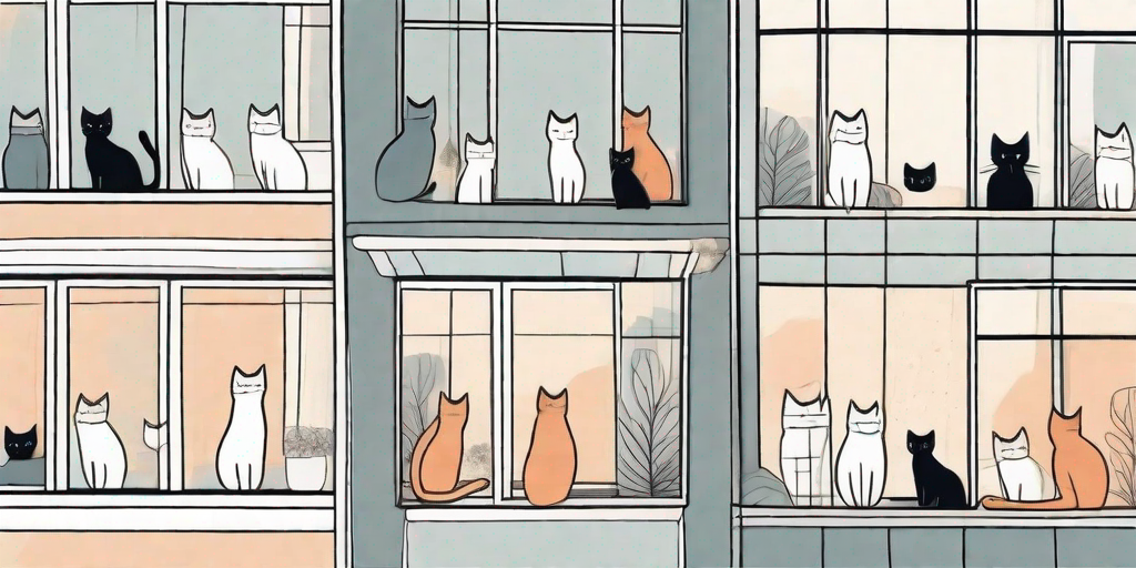 Das verborgene Geheimnis der von der Fensterbank geretteten Katze: Ein Leben unter 40 anderen Katzen