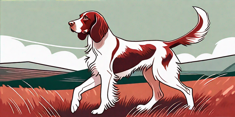 Entdecken Sie das auffällige Erscheinungsbild des irischen rot-weißen Setters - komplett mit atemberaubenden Bildern