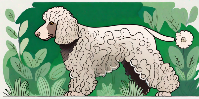 Entdecken Sie das unverwechselbare Erscheinungsbild des Irish Water Spaniels