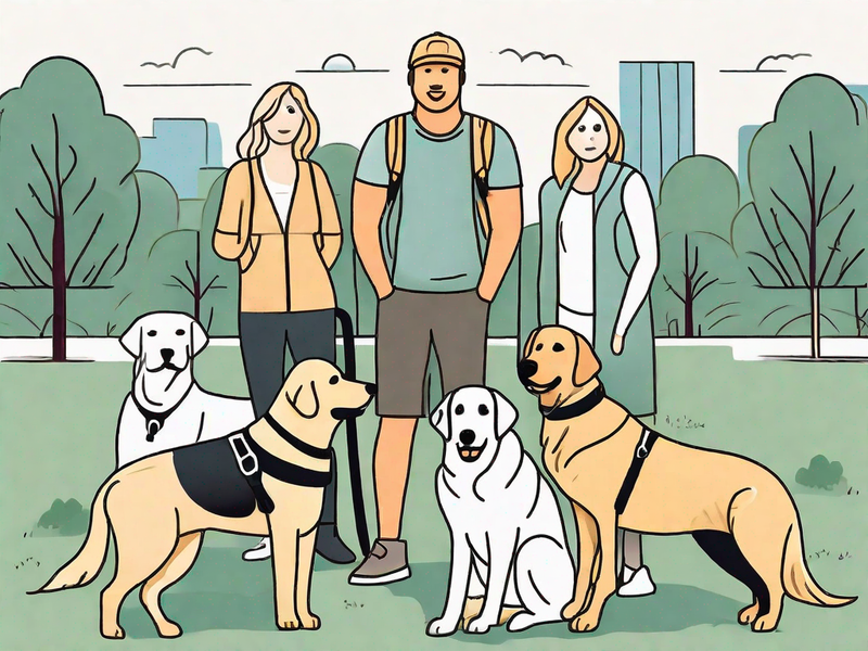 Die besten Hunderassen für die Ausbildung von Blindenhunden