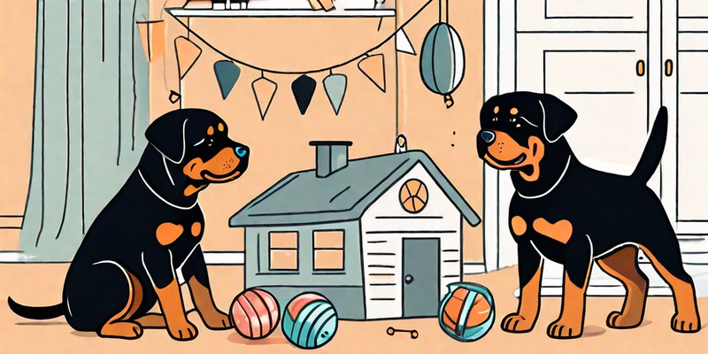 Rottweiler-Welpen: Preisgestaltung und wichtige Überlegungen für Tierhalter