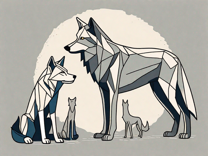 Die faszinierenden Gemeinsamkeiten und Unterschiede zwischen Wölfen und Haushunden