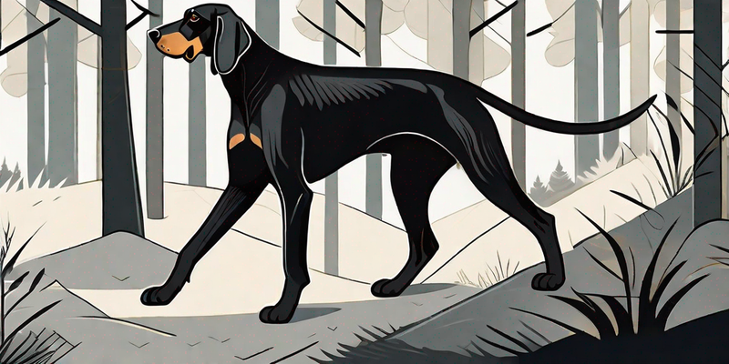 Alles über den Black and Tan Coonhound: Ein Rasseporträt