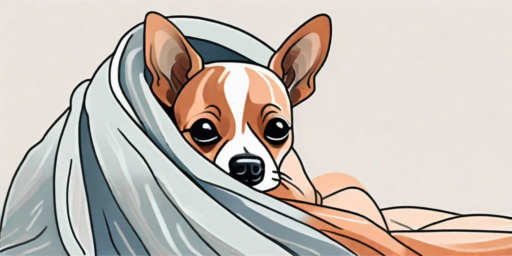 Anleitung: So rollen Sie Ihren Hund in eine Decke ein - Schritt für Schritt