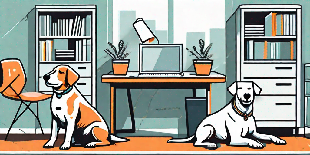Warum Hunde am Arbeitsplatz Freude und Spaß bringen können: 4 Gründe