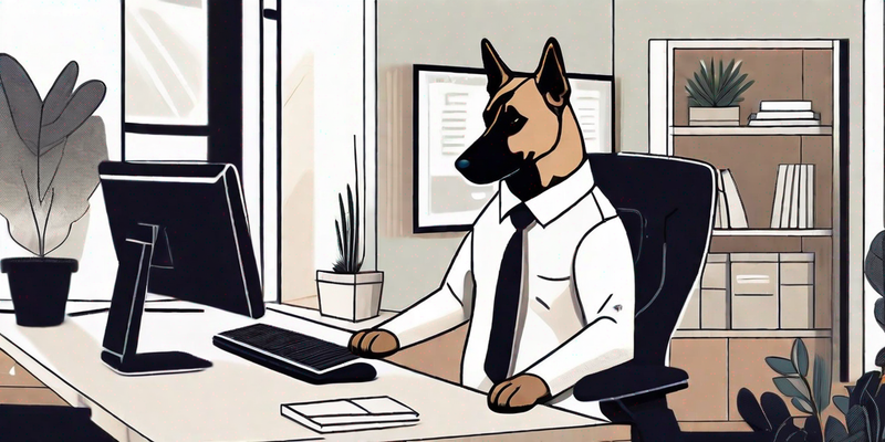 Wie ein Bürohund helfen kann, Stress am Arbeitsplatz zu reduzieren