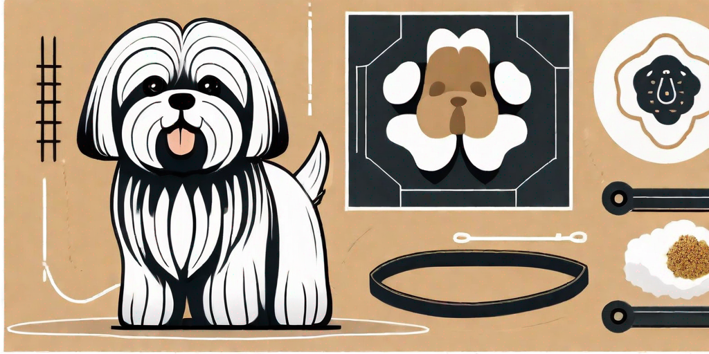 Entdecken Sie den bezaubernden Lhasa Apso: Merkmale, Größe und Ausbildung