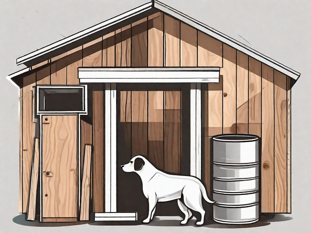 Die optimalen Materialien für den Bau deiner Hundehütte