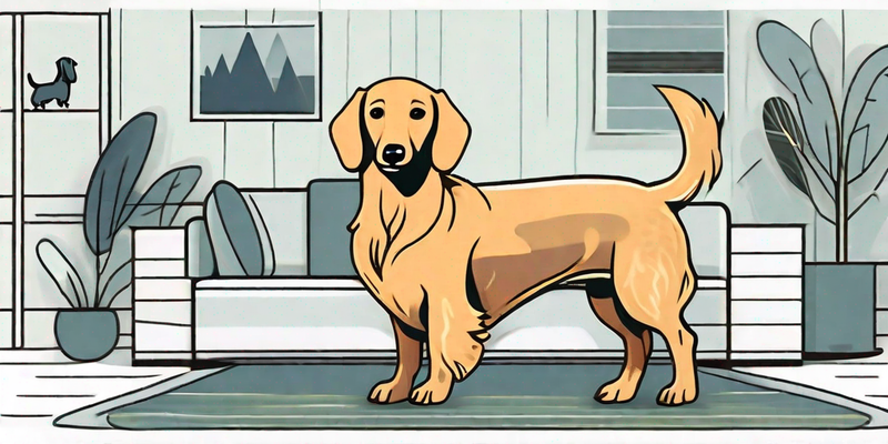 Die perfekte Mischung: Entdecken Sie den Goldackel - ein Dackel-Golden Retriever-Mix