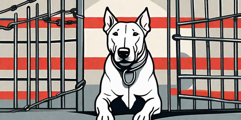 Die Beschränkungen für Bullterrier verstehen: Die in Deutschland verbotenen Hunderassen