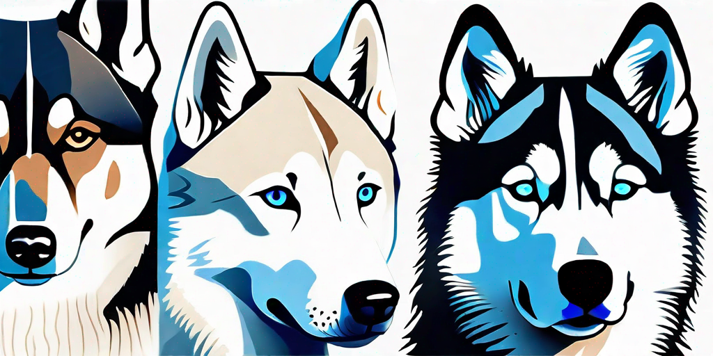 Der verführerische Charme von Hunderassen mit blauen Augen: Entdecken Sie die Schönheit von Siberian Huskies und mehr!