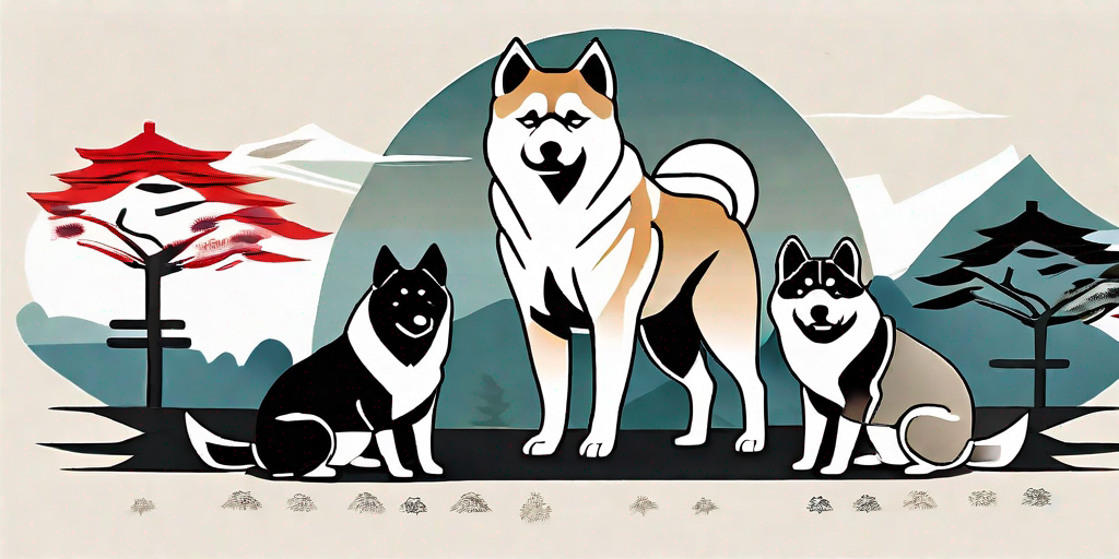 Entdecken Sie die faszinierende Welt der japanischen Hunderassen: Erkundung des majestätischen japanischen Akita und mehr