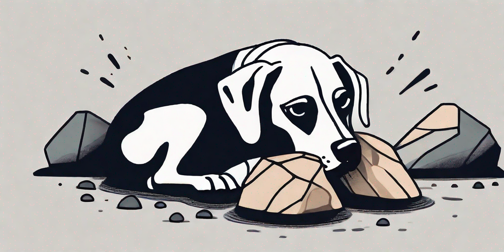 Warum fressen Hunde Steine? 7 häufige Ursachen und wie man es stoppen kann (Tipps)