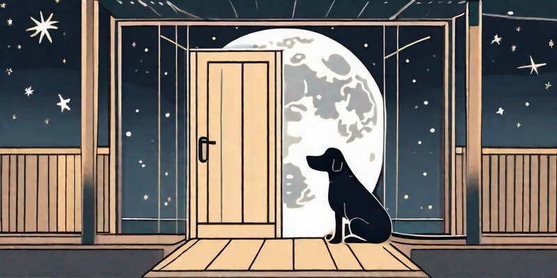 Warum dein Hund nachts raus muss: Ursachen und Lösungen