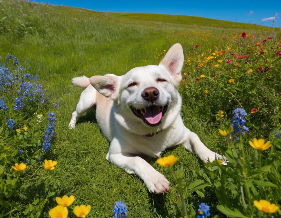 Hund wälzt sich: Warum Vierbeiner im Gras oder Dreck rollen