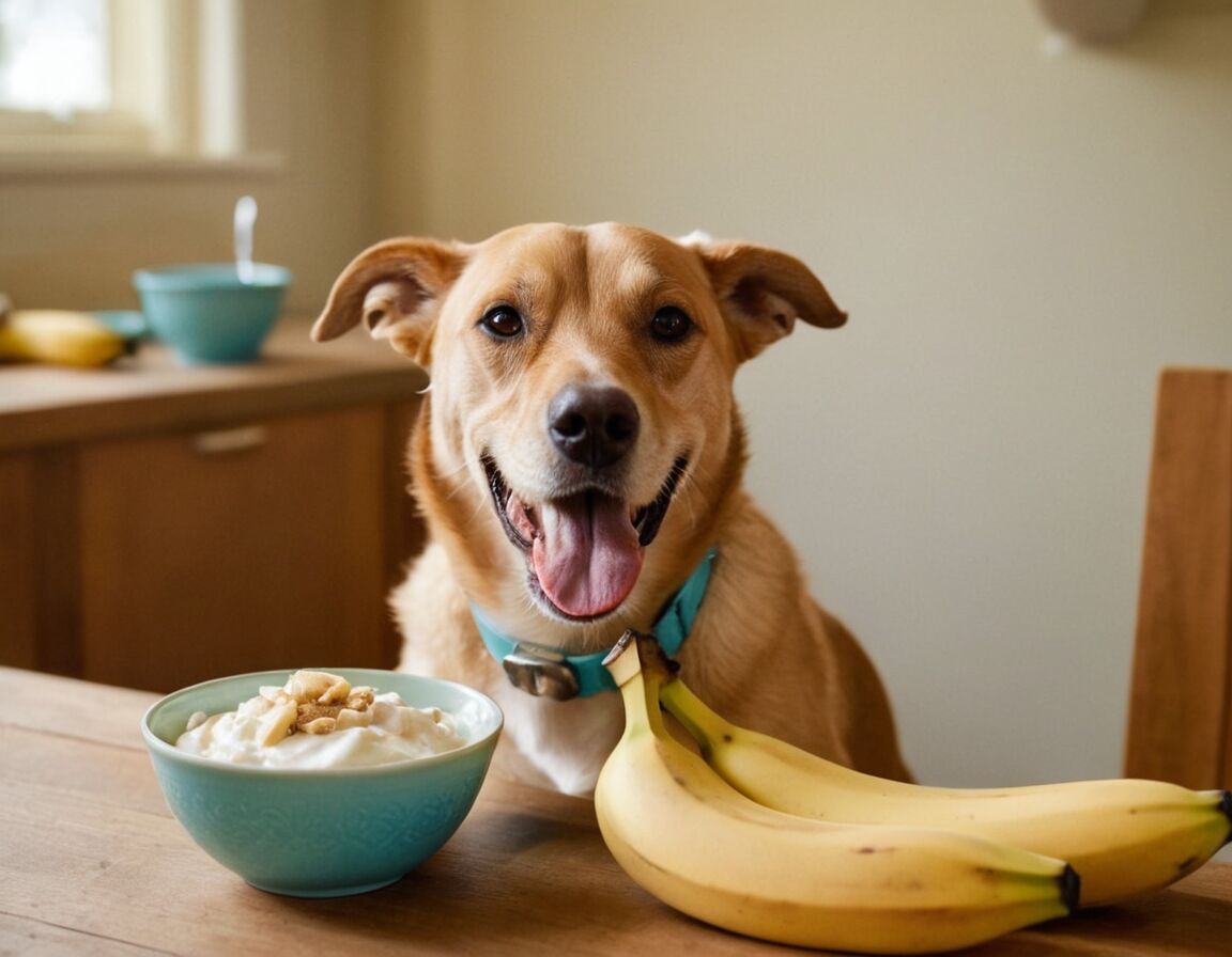 Joghurt und Banane für Hunde: Gesunde Snacks oder nicht?