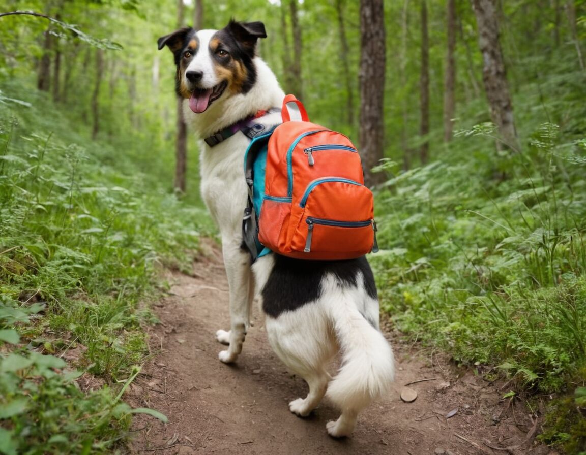Hunderucksack zum Wandern: Darauf sollten Sie achten, damit es Ihrem Vierbeiner bequem geht