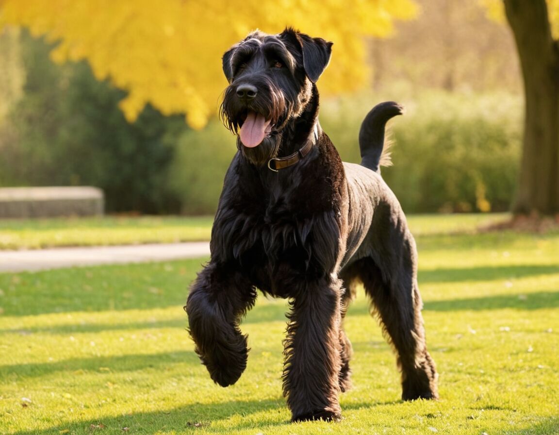Riesenschnauzer ungetrimmt: Pflege und Styling des ungeschorenen Riesenschnauzers