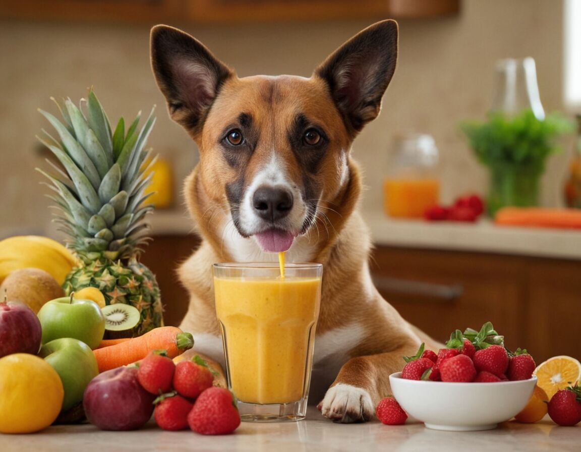 Hundesmoothie Rezept: Gesunde und leckere Rezepte für deinen Hund