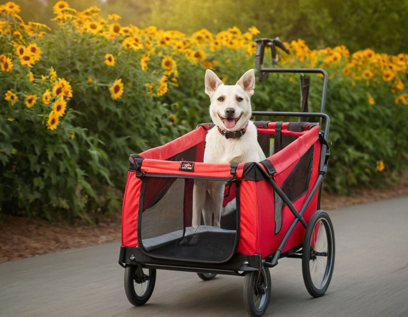 Fahrradanhänger für Hunde bis 30 kg: Worauf es beim Kauf und der Sicherheit ankommt