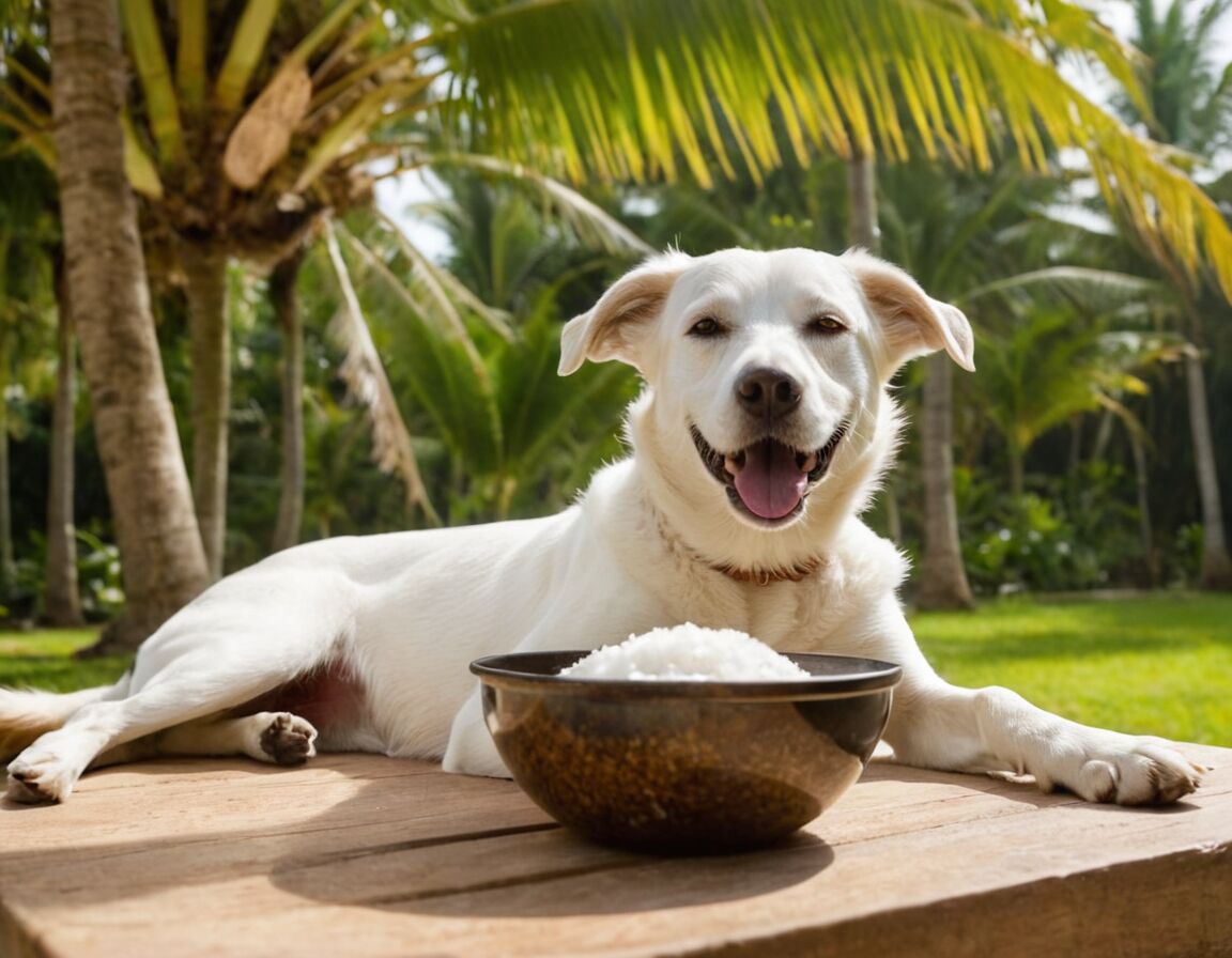 Kokosöl gegen Flöhe: Natürliche Flohbekämpfung für deinen Hund
