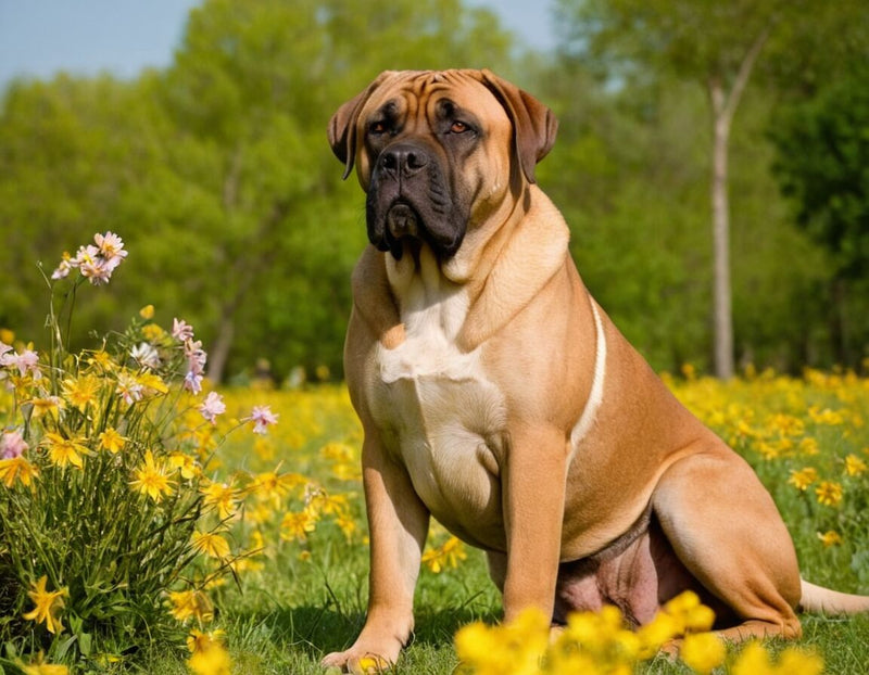Boerboel Blue: Der imposante Schutzhund mit sanftem Wesen