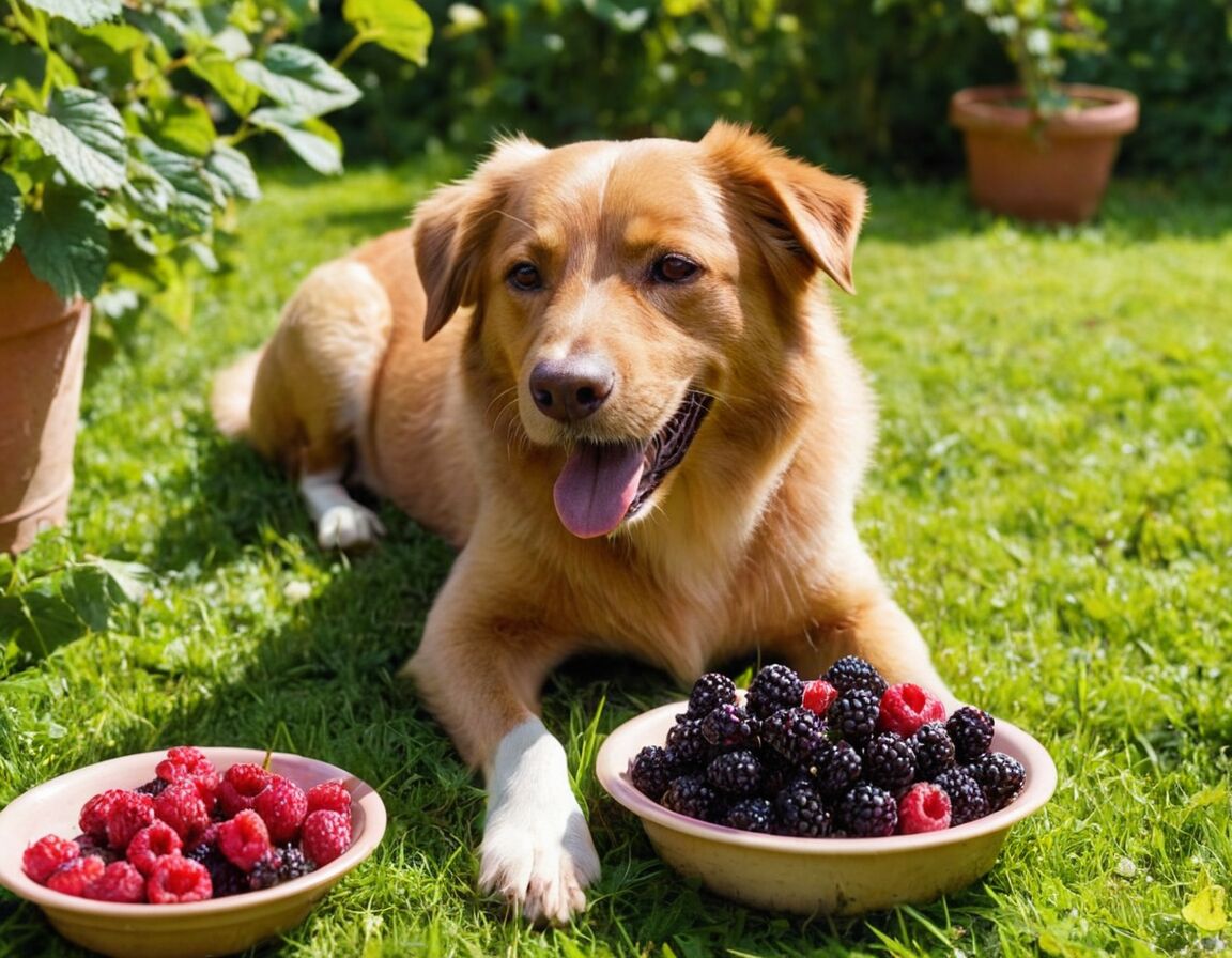 Brombeeren für den Hund: Süßer Snack oder Bauchwehgefahr?