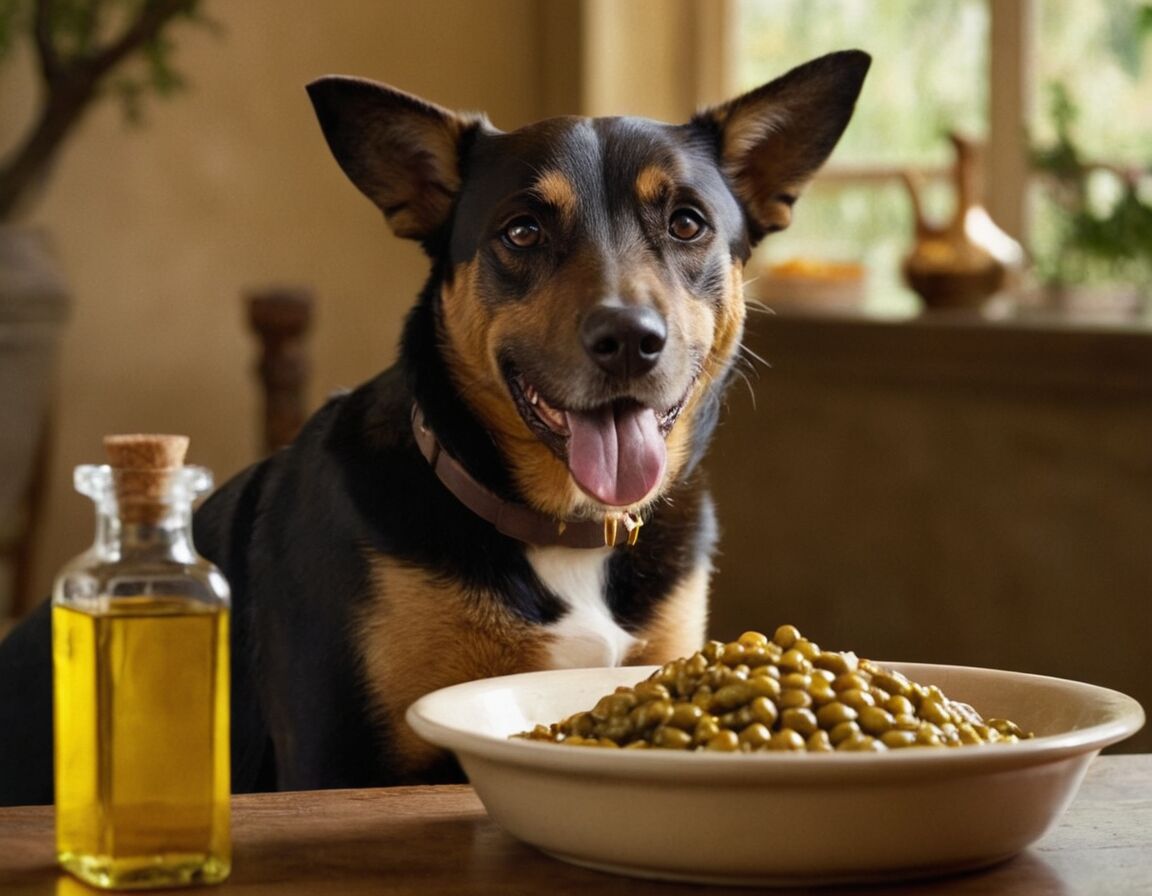 Olivenöl für Hunde: Gesunde Zugabe oder unnötiges Extra?