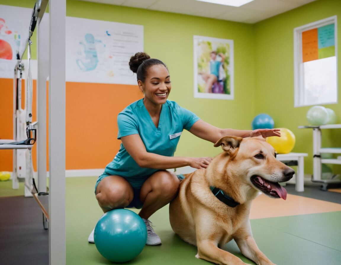 Physiotherapie für Hunde: Rehabilitation und Wohlbefinden fördern