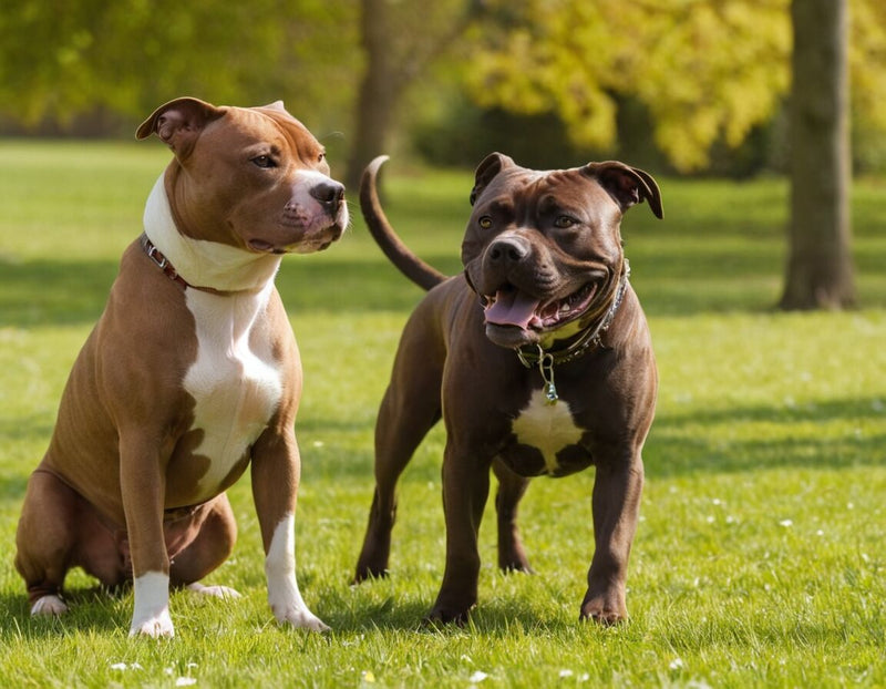 Pitbull vs Staffordshire Bull Terrier: Unterschiede und Gemeinsamkeiten