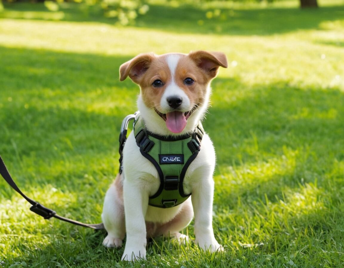 Geschirr für Welpen: Worauf Sie achten sollten, damit es passt und nicht einschränkt