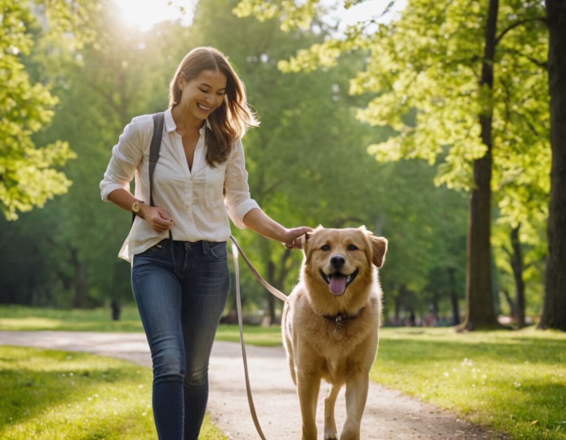 Leinenführigkeit trainieren bei erwachsenen Hunden: Tipps und Techniken für einen entspannten Spaziergang