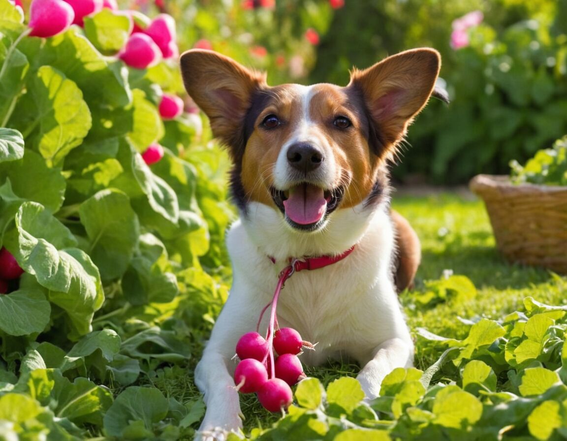 Dürfen Hunde Radieschen? Scharfer Snack mit Überraschungseffekt