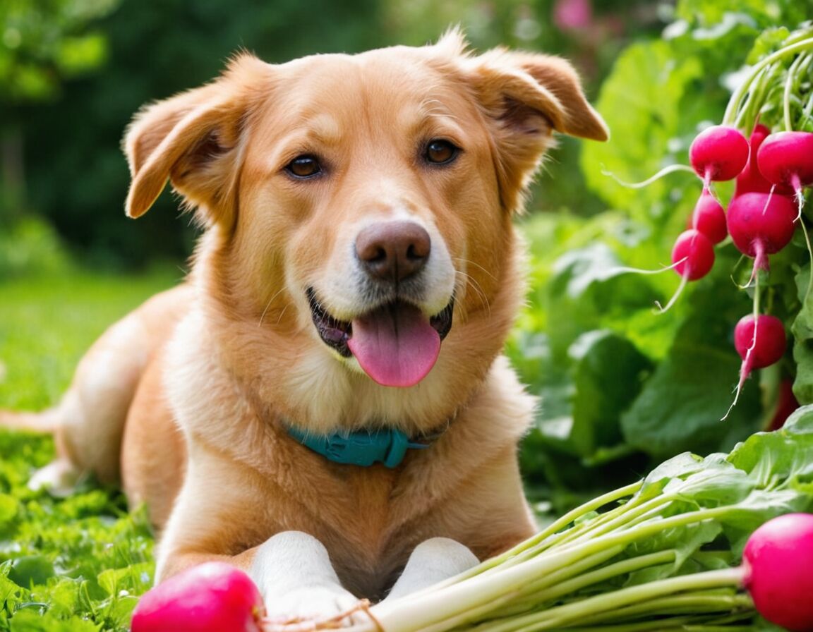 Hunde und Radieschen: Gesunder Biss oder scharfe Belastung?
