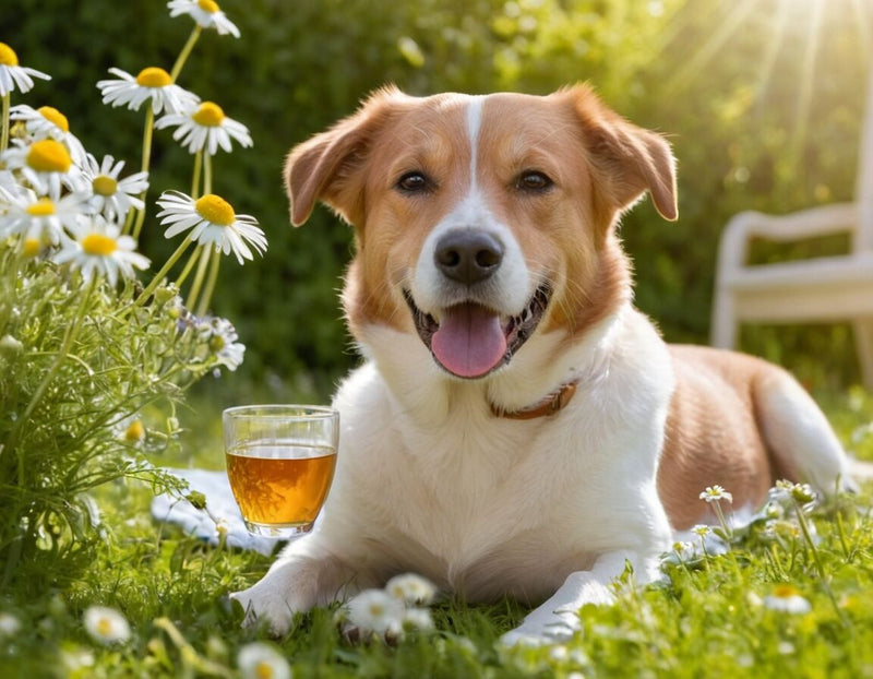 Kamillentee beim Hund bei Entzündungen: Mögliche Anwendung und Grenzen